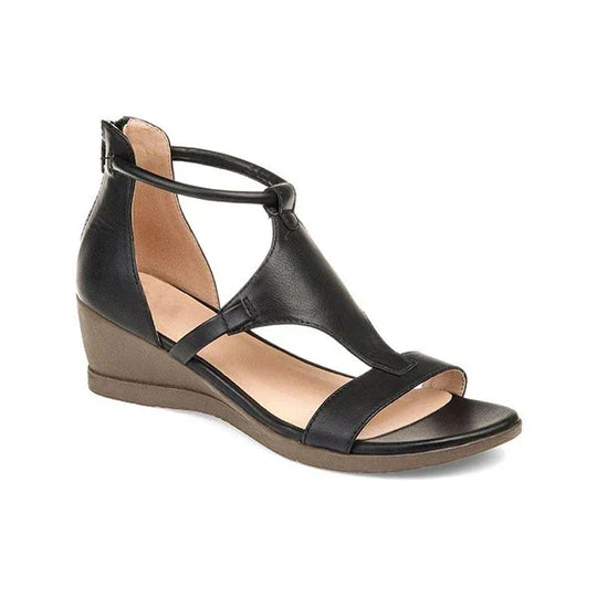 Dames Sandalen op Wedge met Verstelbare Bandjes