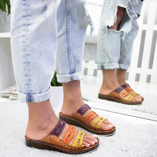 Kleurige Orthopedische Zomer Sandalen