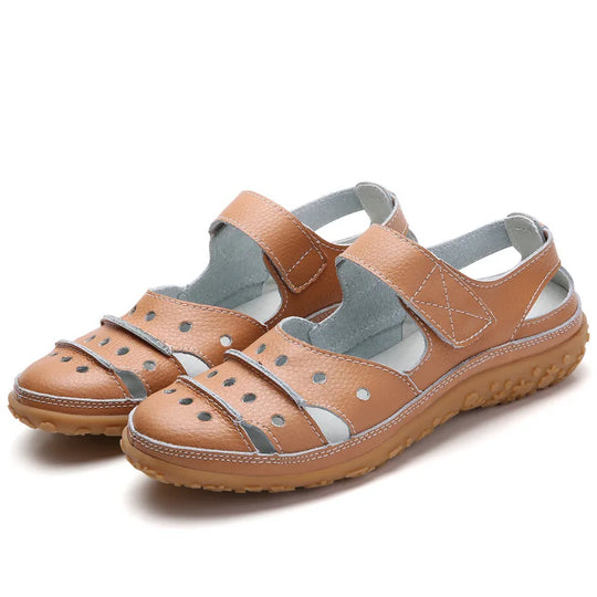 Dames Ortopedische Sandalen met Volledige Neus en Verstelbare Bandjes