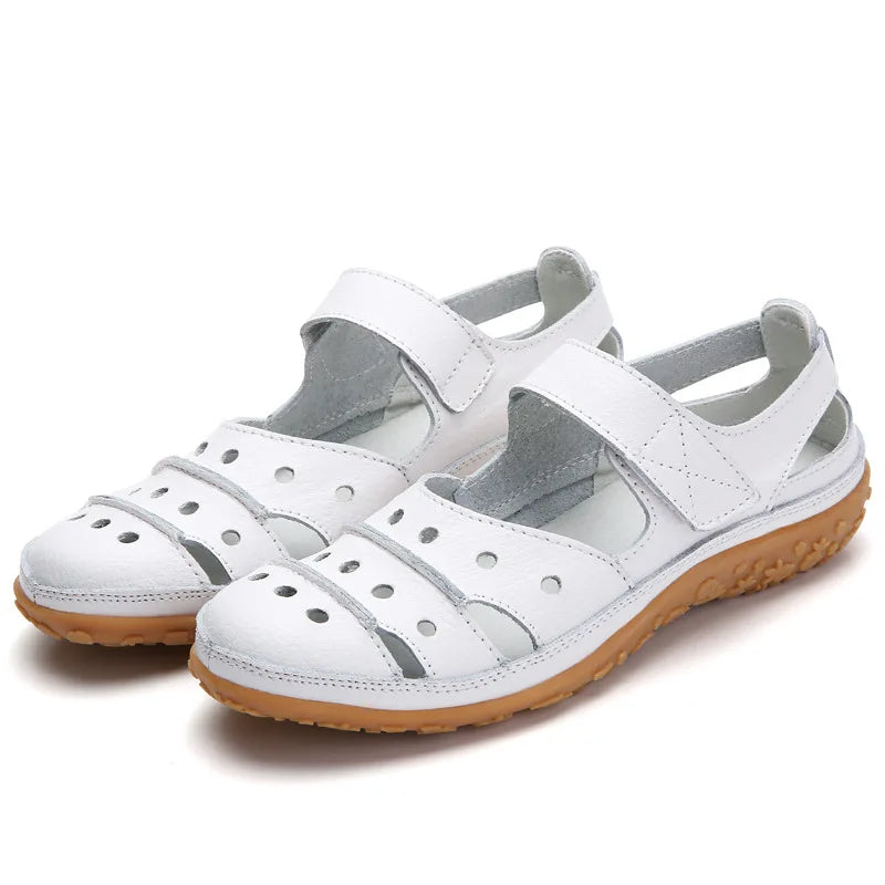 Dames Ortopedische Sandalen met Volledige Neus en Verstelbare Bandjes