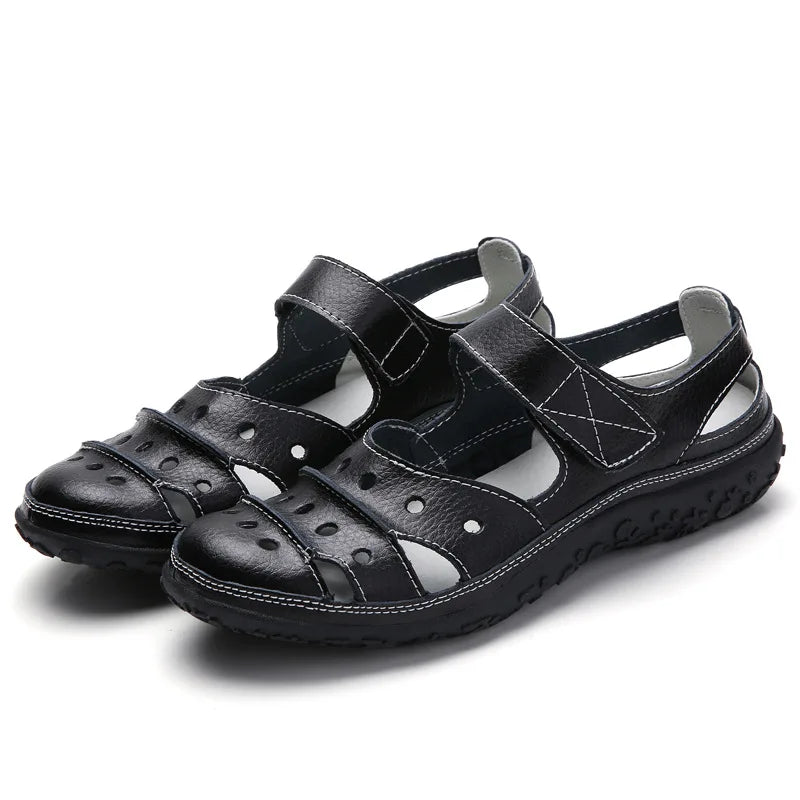 Dames Ortopedische Sandalen met Volledige Neus en Verstelbare Bandjes