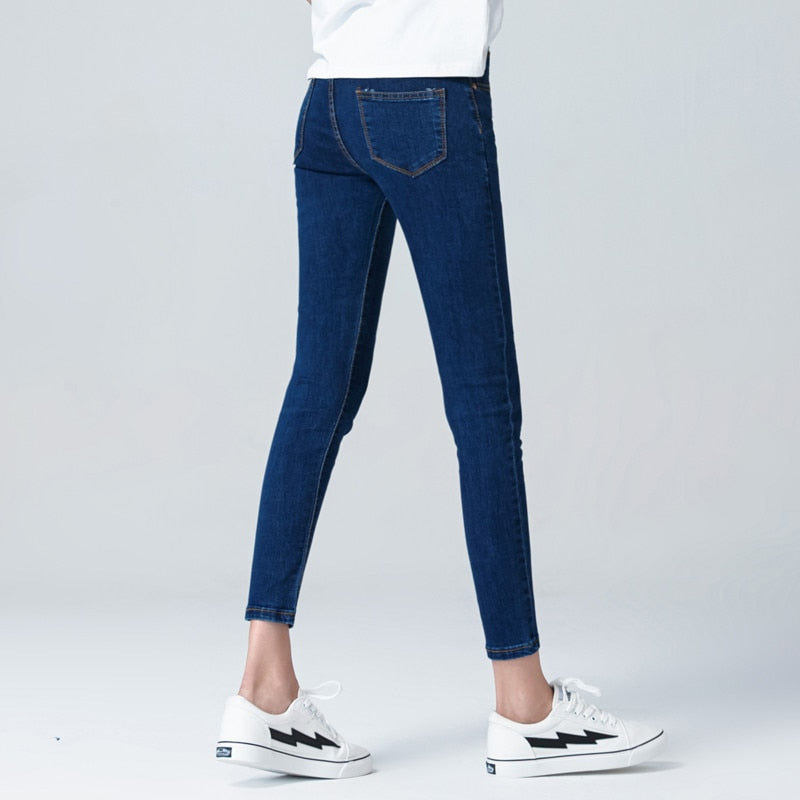 Flexibele dames slim fit jeans