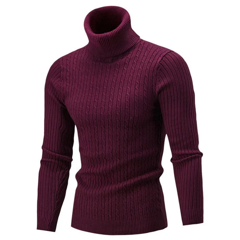 Heren Pullover met Col Roulé en Lange Mouwen | Ideaal voor de Winter