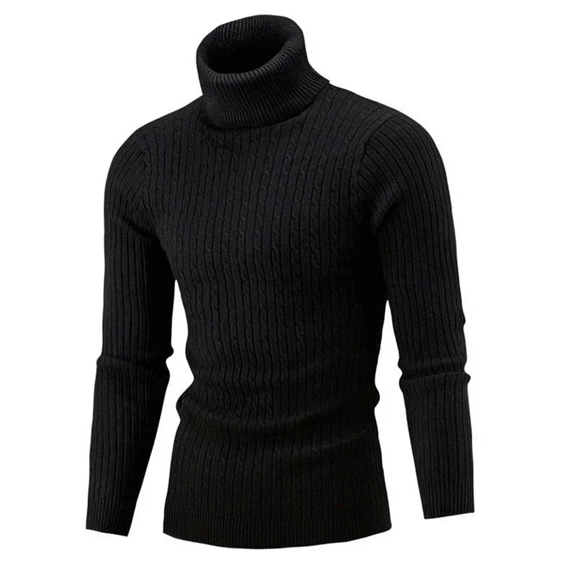 Heren Pullover met Col Roulé en Lange Mouwen | Ideaal voor de Winter
