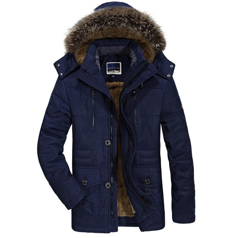 Gevoerde Jas met Kap voor Mannen | Ideaal voor Lente en Winter
