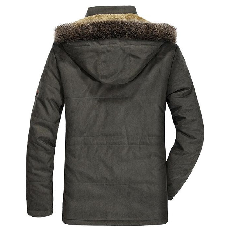 Gevoerde Jas met Kap voor Mannen | Ideaal voor Lente en Winter