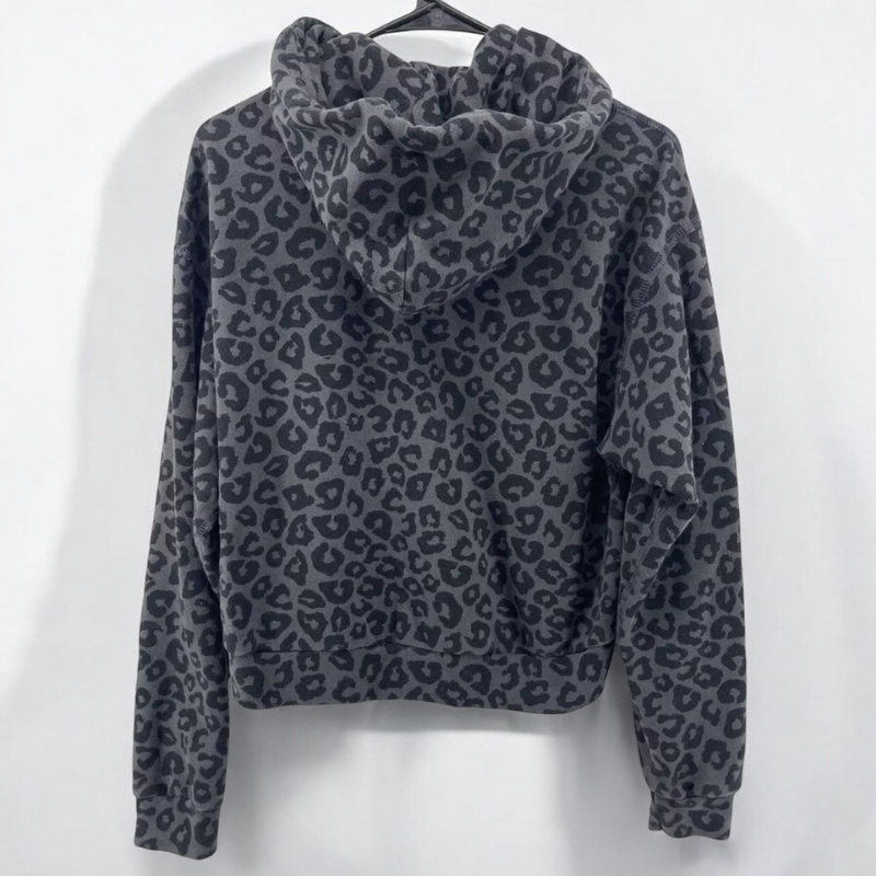 Heren Hoodie met Lange Mouwen en Luipaardprint | Ideaal voor Streetwear