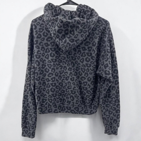Heren Hoodie met Lange Mouwen en Luipaardprint | Ideaal voor Streetwear