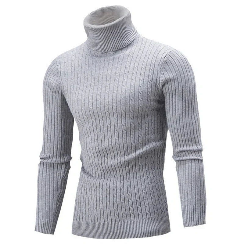 Heren Pullover met Col Roulé en Lange Mouwen | Ideaal voor de Winter