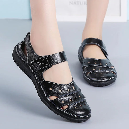 Dames Ortopedische Sandalen met Volledige Neus en Verstelbare Bandjes
