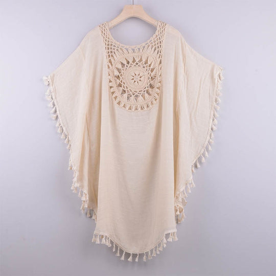 Boho Strandtunika met Ajuinen Dekolleté