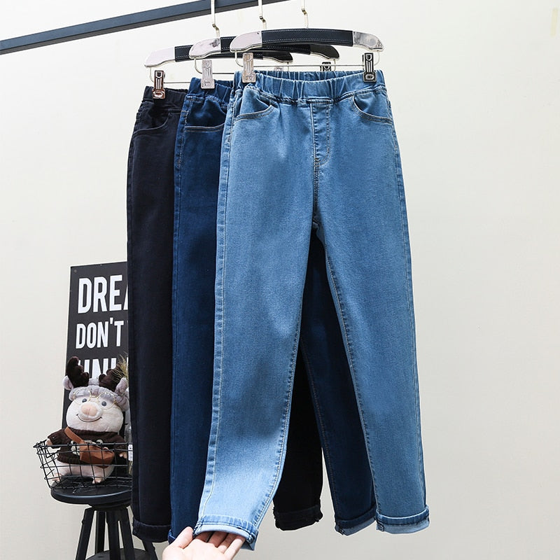 Damesjeans met Elastische Taille