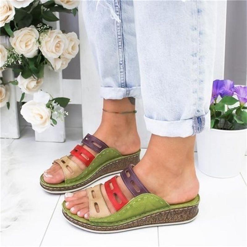 Kleurige Orthopedische Zomer Sandalen