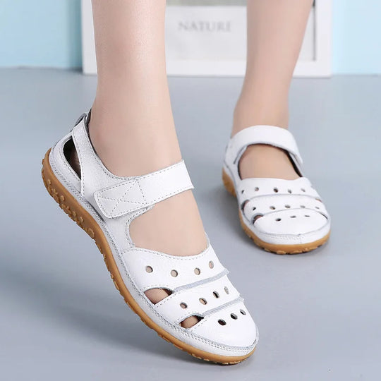 Dames Ortopedische Sandalen met Volledige Neus en Verstelbare Bandjes