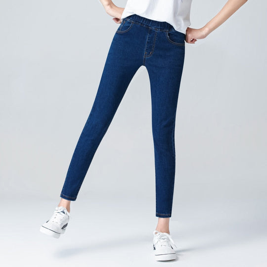 Flexibele dames slim fit jeans