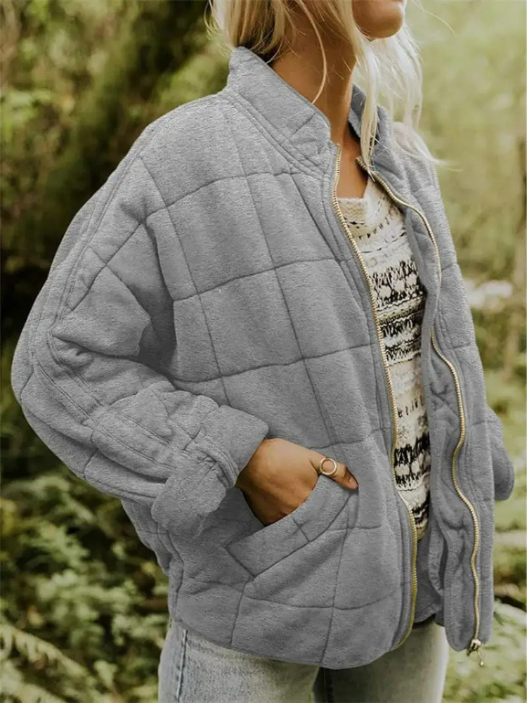Heidi-Mode | Comfortabele Dames Gewatteerde Jas | Warm, Elegant en Functioneel