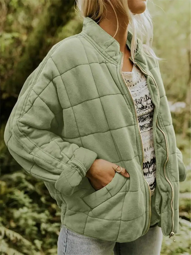 Heidi-Mode | Comfortabele Dames Gewatteerde Jas | Warm, Elegant en Functioneel