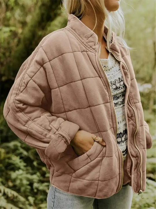 Heidi-Mode | Comfortabele Dames Gewatteerde Jas | Warm, Elegant en Functioneel