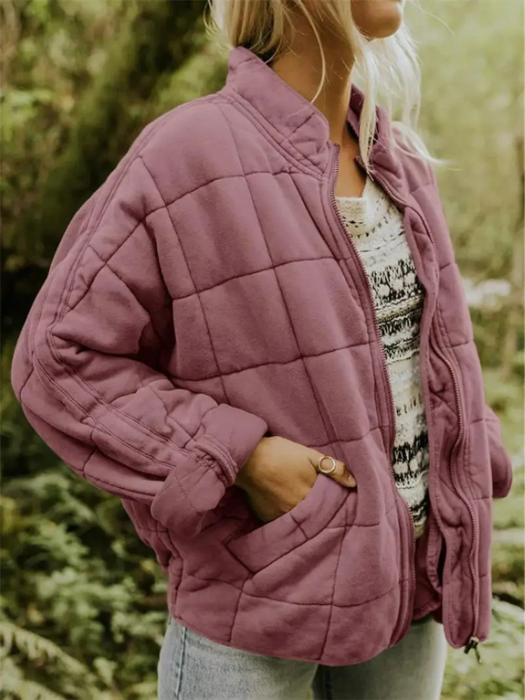 Heidi-Mode | Comfortabele Dames Gewatteerde Jas | Warm, Elegant en Functioneel