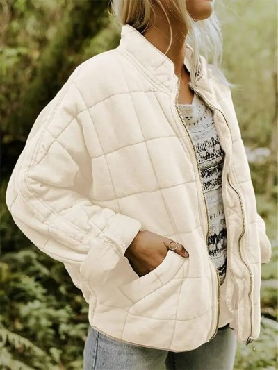 Heidi-Mode | Comfortabele Dames Gewatteerde Jas | Warm, Elegant en Functioneel