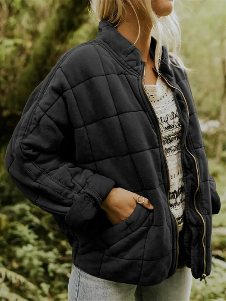 Heidi-Mode | Comfortabele Dames Gewatteerde Jas | Warm, Elegant en Functioneel