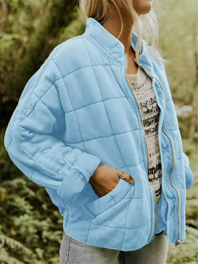 Heidi-Mode | Comfortabele Dames Gewatteerde Jas | Warm, Elegant en Functioneel