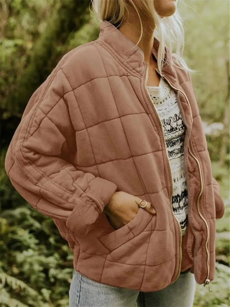 Heidi-Mode | Comfortabele Dames Gewatteerde Jas | Warm, Elegant en Functioneel