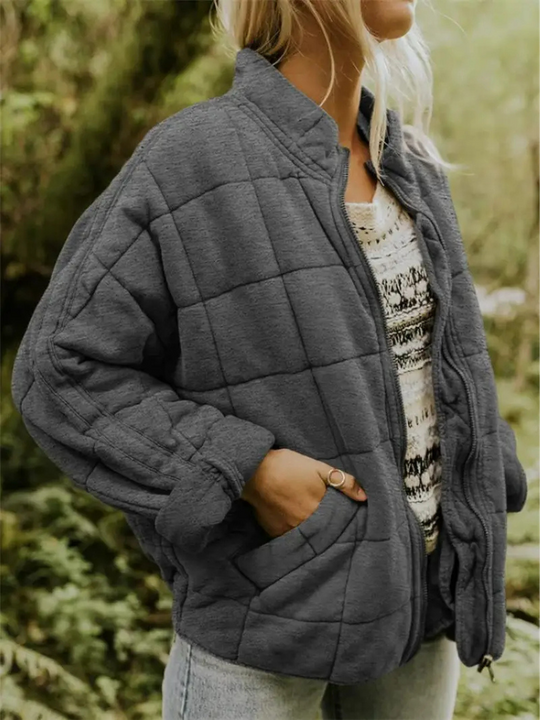 Heidi-Mode | Comfortabele Dames Gewatteerde Jas | Warm, Elegant en Functioneel