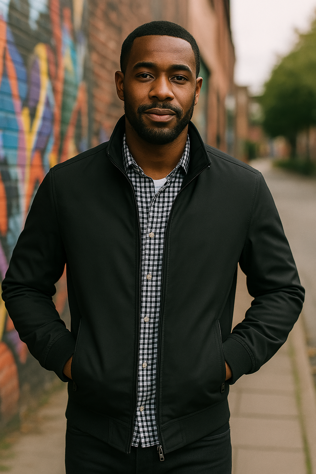 Slim Fit Bomberjack met Klassieke Details voor Mannen | Ideaal voor de Lente en de Herfst