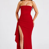 Sophia Strapless Maxi-Jurk | Tijdloze Elegantie en Verleiding