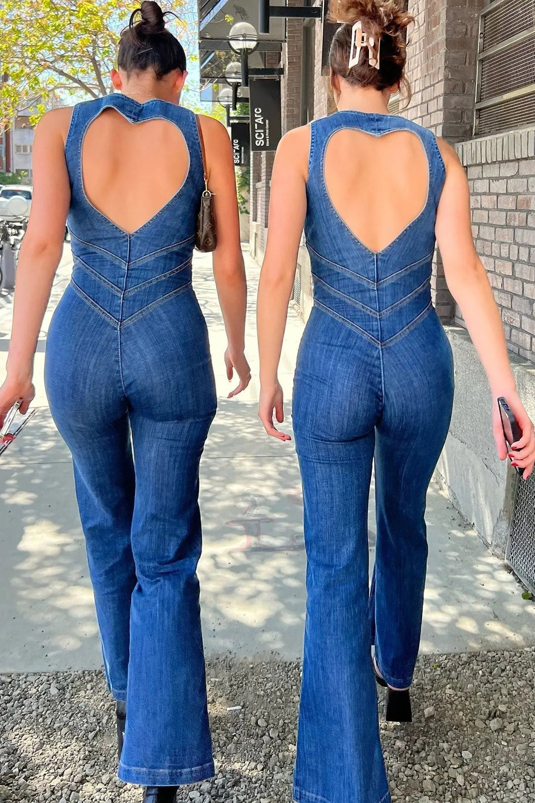 Emmie | Denim Jumpsuit | Casual Chic en Tijdloos Stijlvol
