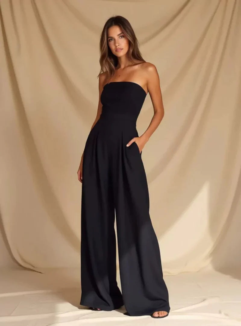 Elegante Strapless Jumpsuit | Dames | Zomer & Stijlvol