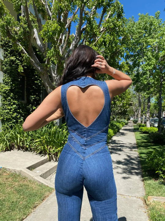Emmie | Denim Jumpsuit | Casual Chic en Tijdloos Stijlvol
