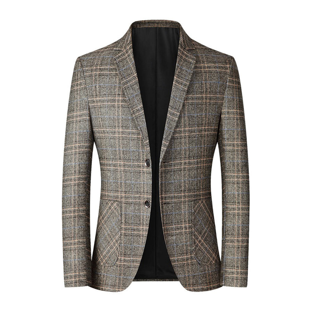 Heren Blazer met Dubbele Knoopsluiting | Ideaal voor Formele en Casual Gelegenheden