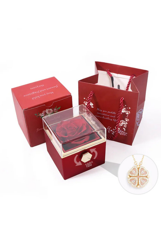 Dames Ketting met Harten en Cirkel Hanger | Verstelbare 18K Goudkleurige Halsketting | Zirkonia Sieraden