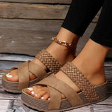 Bethany - Comfortabele Zacht-Gevlochten Dames Sandalen