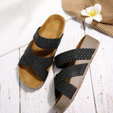 Bethany - Comfortabele Zacht-Gevlochten Dames Sandalen