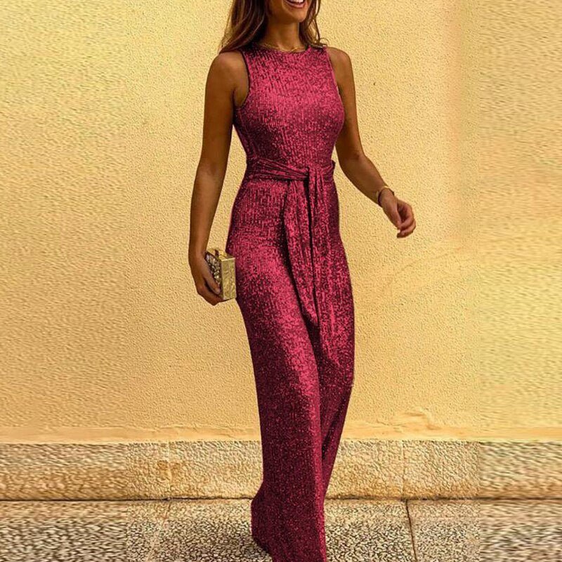 Bibi | Elegante Jumpsuit met Pailletten | Glamoureus & Feestelijk