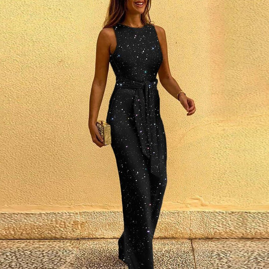 Bibi | Elegante Jumpsuit met Pailletten | Glamoureus & Feestelijk