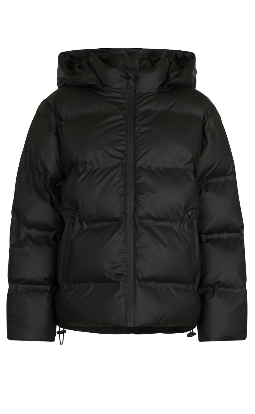 Zwarte Donsjack voor Dames | Met Capuchon