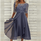 Melisande - Elegante Chiffon Jurk