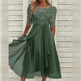 Melisande - Elegante Chiffon Jurk