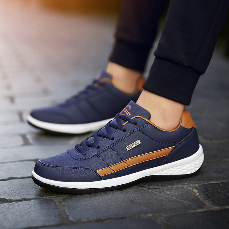 Heren Casual Veterschoenen met Verstevigde Grip Zool