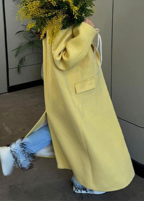 Dames Overjas | Geel | Oversized Fit | Zachte Stof