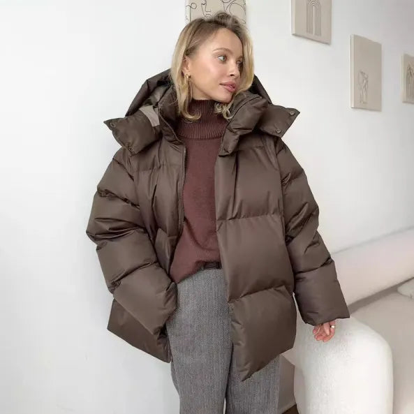 Helena | Dames Klassieke Winter-Pufferjacke | Warm
