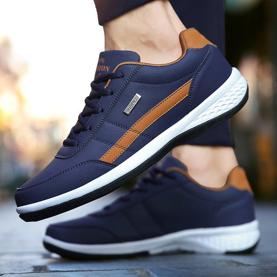 Heren Casual Veterschoenen met Verstevigde Grip Zool