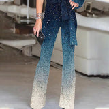 Fayenne One Shoulder Disco Jumpsuit – Retro Glamour met een Moderne Twist