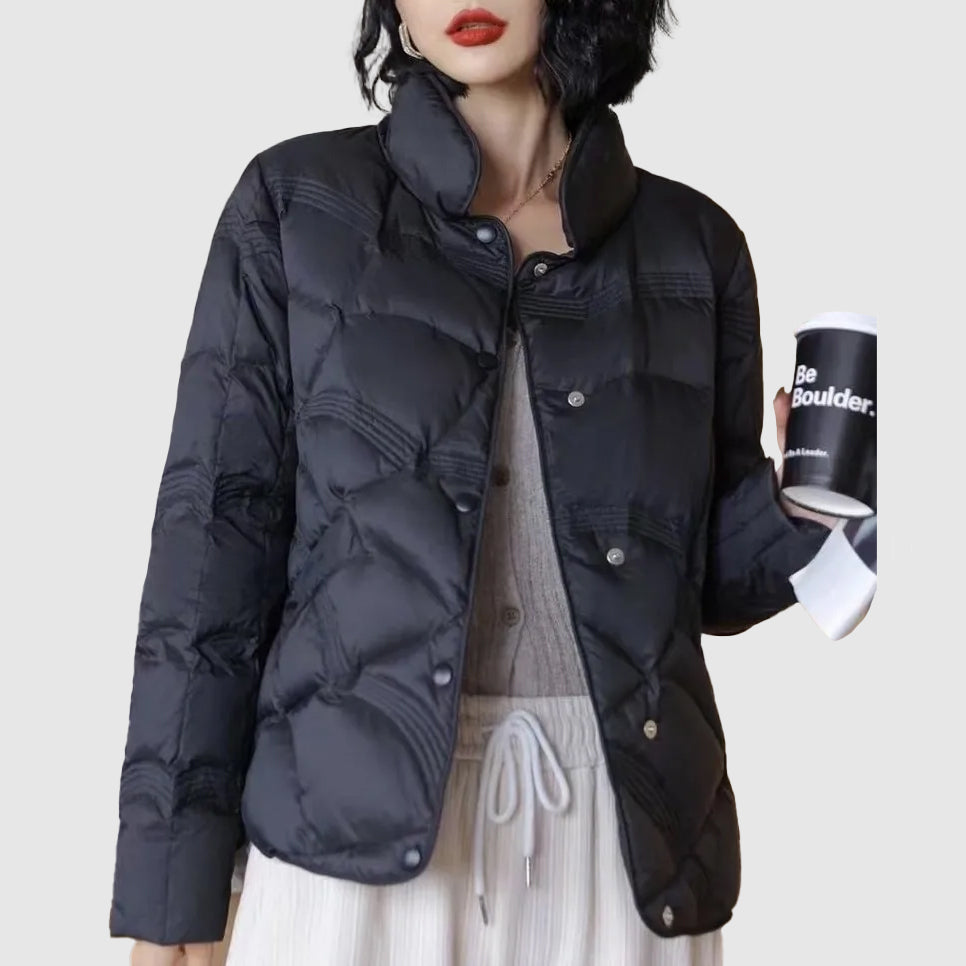 Heidi-Mode | Trendy Warme Gewatteerde Jas | Chic, Comfortabel en Warm