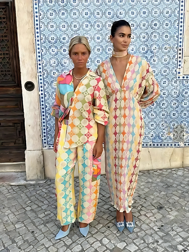 Fayola - Island Set en Jurk