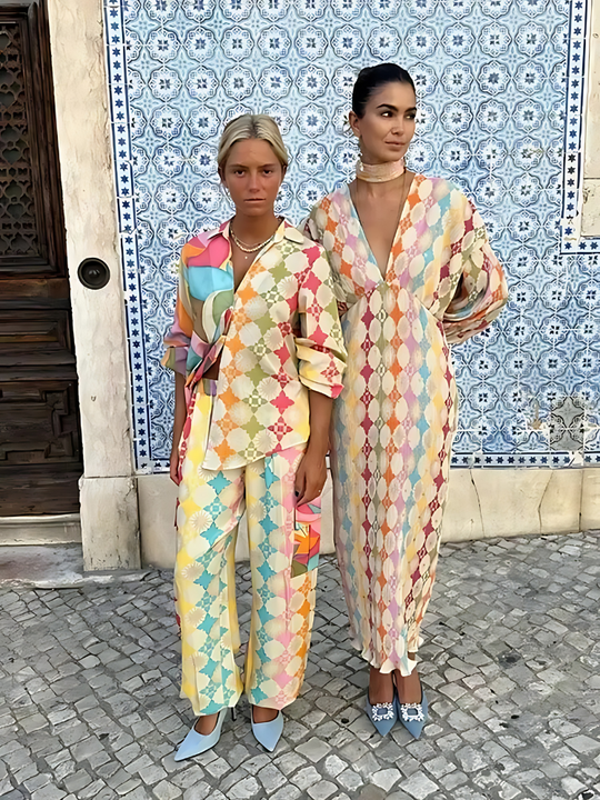 Fayola - Island Set en Jurk